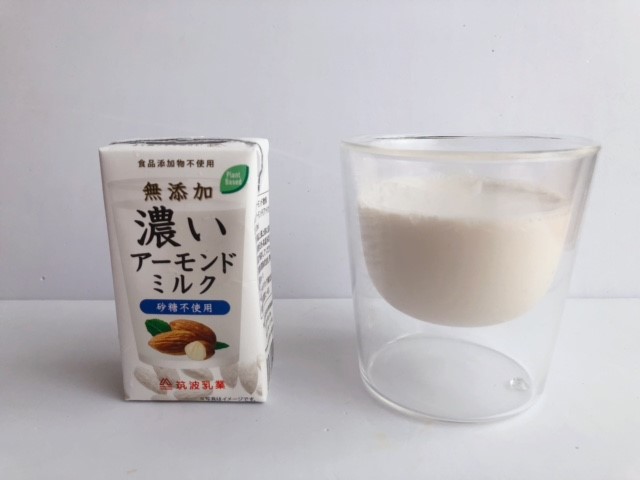筑波乳業のアーモンドミルク